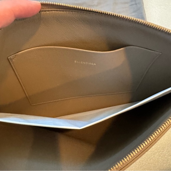NWOT Balenciaga Monogram Pouch with Strap - Picture 4 of 7